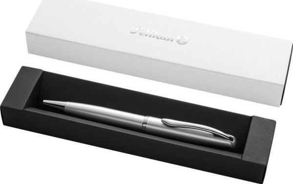 Pelikan Jazz Noble Elegance K36, Klips, Kulepenn som åpnes og lukkes ved vridning, Gjenfyllbar, Blå, 1 stykker, Medium