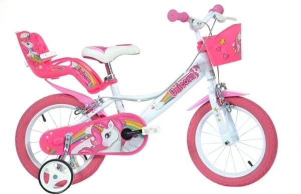Dino Bikes 144R-UN, City bike, Barn, Kvinne, Rett opp, 35,6 cm (14"), Stål
