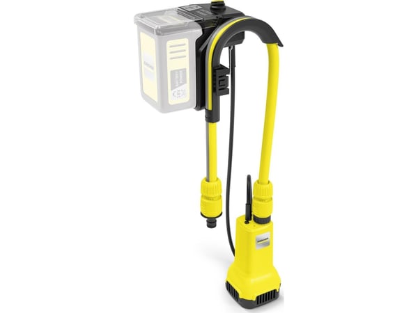 Kärcher 1.645-475.0, 80 W, Batteri, 2 stang, 2000 l/t, Sort, Gult