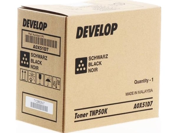 DEVELOP TNP50K - Svart - kompatibel - tonerpatron - for Konica Minolta bizhub C3100P