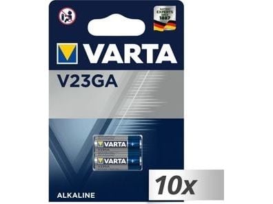 10x2 Varta electronic V 23 GA bilalarm 12V