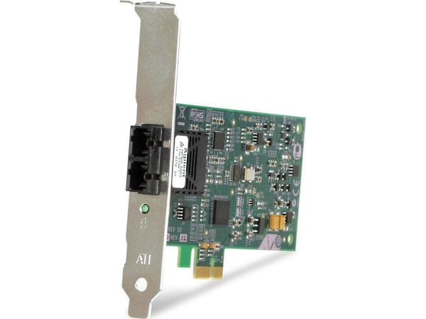 Allied Telesis AT-2711FX/ST - Nätverksadapter - PCI Express x1 - 10/100 Ethernet - federal förvaltning - TAA-kompatibel