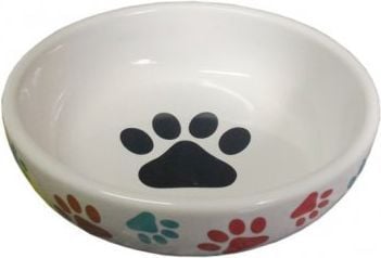 Yarro International keramisk skål med labbemotiv 14x4,5 cm