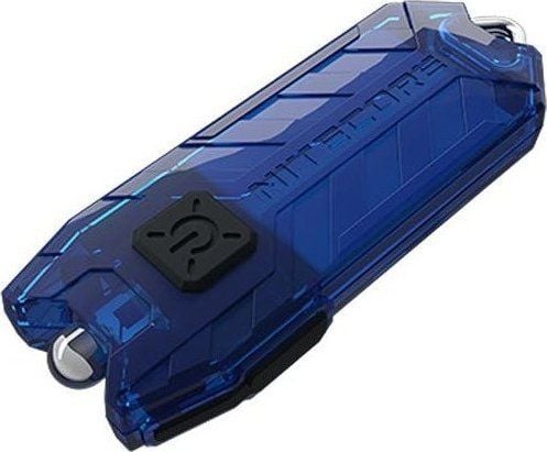 Nitecore TUBE V2.0, Nyckelringsficklampa, Blå, Polykarbonat, Knappar, 1 m, IP65