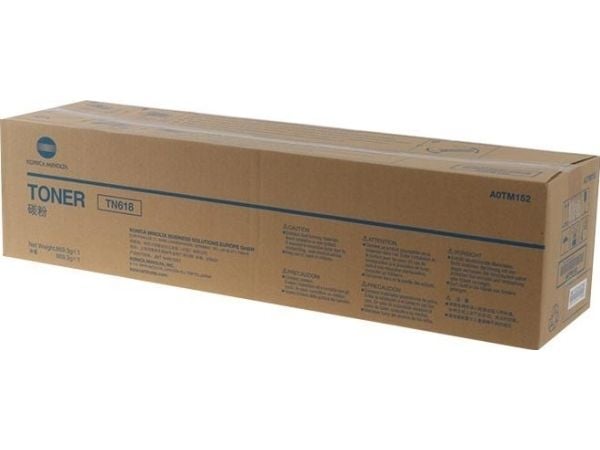 Konica Minolta TN-618 - Svart - original - tonerpatron - for bizhub C552, C552DS, C652, C652DS