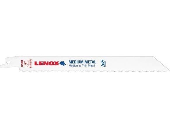 Lenoxin bajonettiterä metallille, 200 mm, 18 tpi