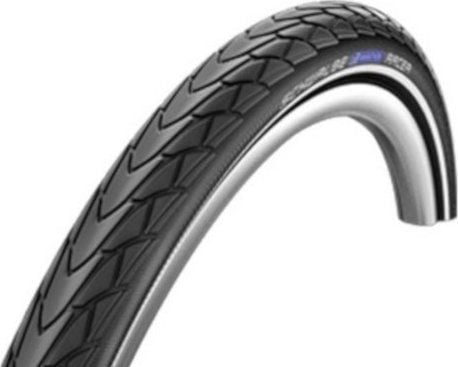 Schwalbe Marathon Racer, 28", Bybruk/eventyr, Tubeless Ready, Folding bead, Sort, 45 - 85 psi