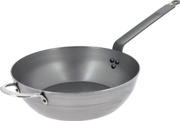 de Buyer Country fry pan staal Mineral bijenwas 32cm