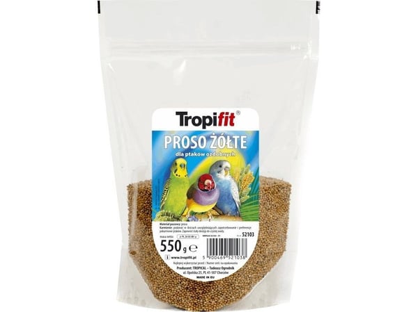 Tropical TROPIFIT 550 g PROSO ZÓLTE-POK. fuglefrø