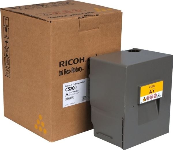 Ricoh 828427, 24000 sivua, Keltainen, 1 kpl