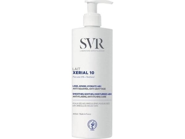 SVR_Xérial 10 fuktgivande mjölk för torr och flagig hud 400 ml