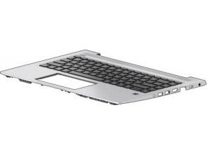 HP - Erstatningstastatur for bærbar PC - Belgisk - med toppdeksel - for Mobile Thin Client mt22; ProBook 440 G7 Notebook, 445 G7 Notebook