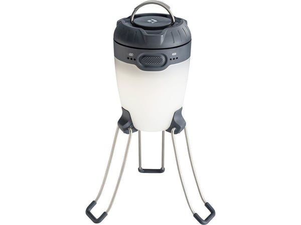 Black Diamond Apollo, Batteridriven campinglykta, grafit, Vit, 3 ben, IPX4, 225 LM, LED