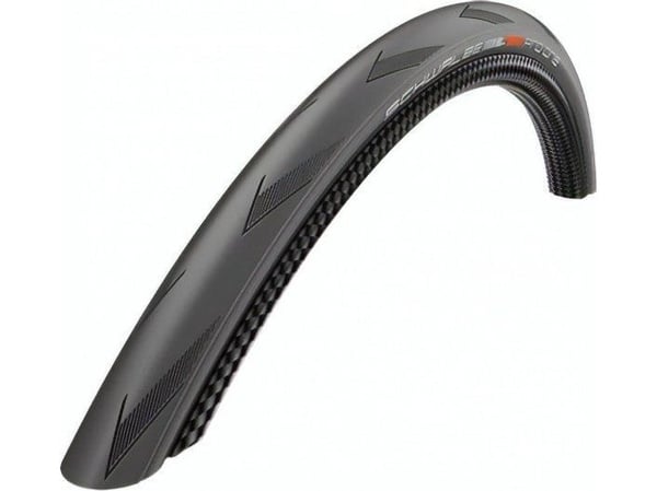 Schwalbe Pro One Tube Type, 28", Kaupunki/Patikointi, Harjoittelija, Sisärenkaaton rengas, Taitettavissa oleva palle, Polkupyöräilyn seuranta, Musta