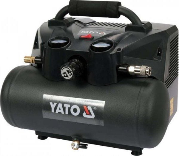 YATO KOMPRESSOR 6L 36V (18Vx2) UTEN BATTERI OG LADER - SOLO