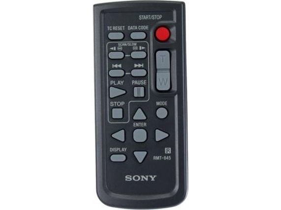 Sony RMT-845 - Fjärrkontroll för videokamera - för NXCAM HXR-NX200, HXR-NX5P, HXR-NX80; XDCAM PXW-Z90V