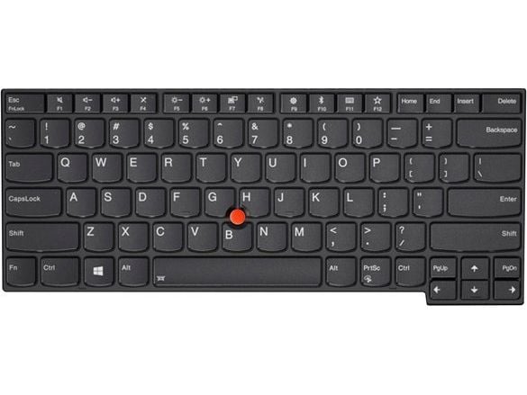 Lenovo 01YP530, Näppäimistö, Espanja, Lenovo, Thinkpad T480s/E480/L480