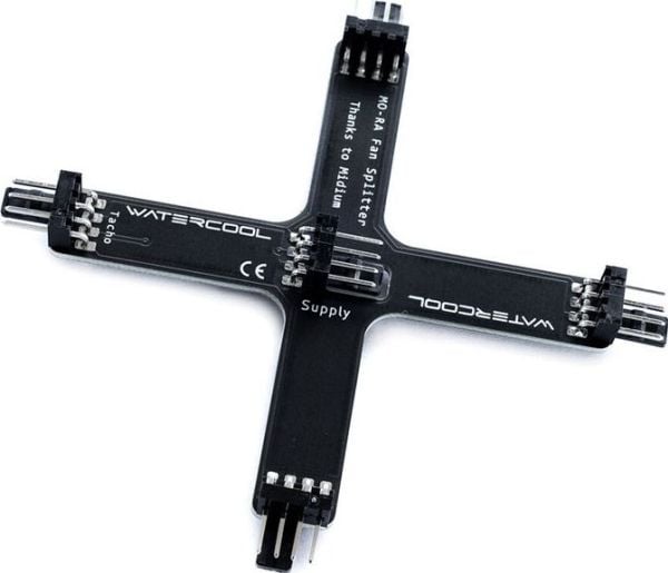 Watercool MO-RA X-Splitter Noctua NF-A20 tuulettimille (60327)