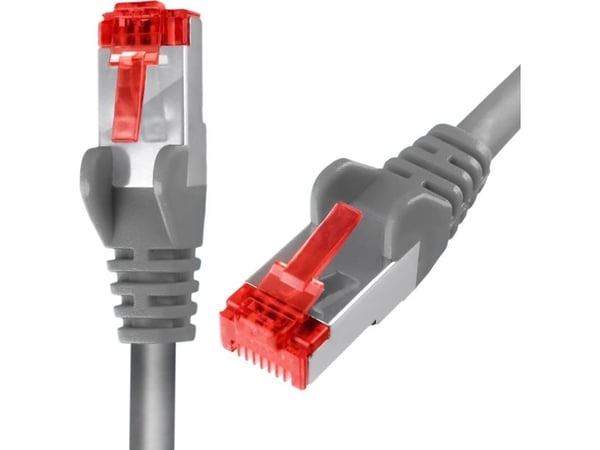 Spacetronik kabel RJ45 CAT 6 S/FTP AWG27 LSZH, blå 10 m