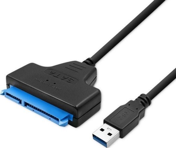 Qoltec - Grensesnittsadapter - 2.5" - SATA 3Gb/s - USB 3.0 - svart