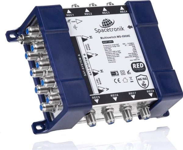 Multiswitch-splitter 9/8 Spacetronik E-Series MS-0908E