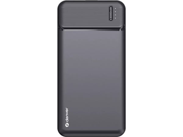 Denver PBS-30007 30000mAh power bank Black