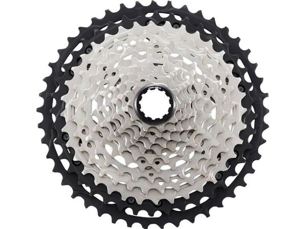 Shimano CS-M8100, Kassett, Fjellsykkel, Sort, Sølv
