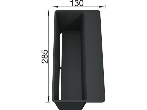 BLANCO 235494, Plast, Grå