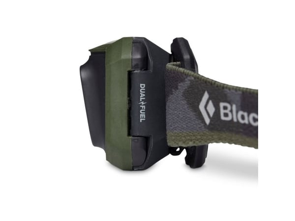 Black Diamond Storm 450, Hodebåndslommelykt, Oliven, 1 m, IP67, 450 lm, 12 m