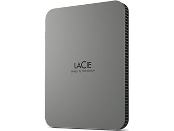 LaCie Mobile Drive STLR5000400 - Apple Exclusive - hårddisk - 5 TB - extern (portabel) - USB 3.2 Gen 1 (USB-C kontakt) - rymdgrå - med 3 års Seagat...