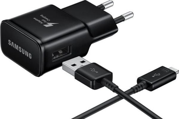Samsung lader EP-TA200EBE 1x USB-A (EP-TA200EBE)