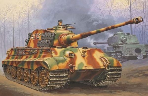 Revell Tiger II Ausf. B, 1:72, Muovi, 144 kpl, 10 vuosi/vuosia, Monivärinen, Pienoismallisotilasajoneuvo