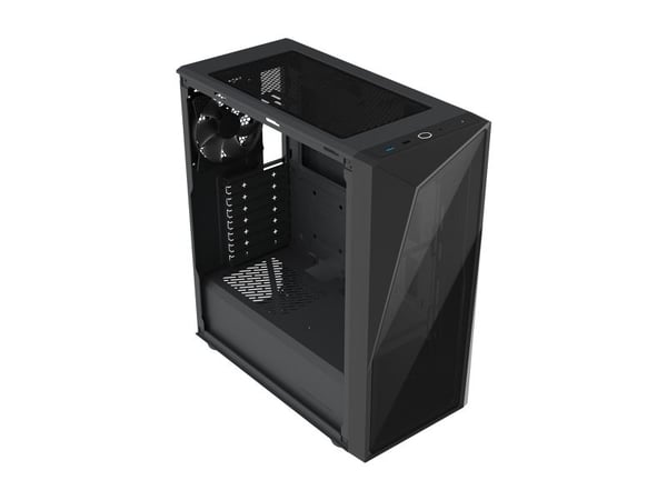 Cooler Master CMP 520L - Mid tower - ATX - sidepanel med vindu (herdet glass) - ingen strømforsyning (ATX) - svart - USB/lyd