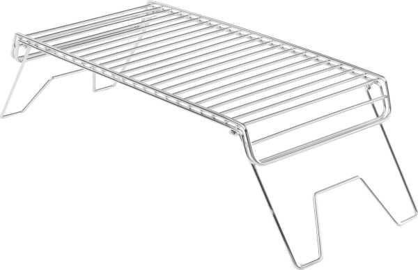 GSI Outdoors GSI Campfire Grill With Folding Legs, Rektangulær, Rustfritt stål, 4 ben, 444,5 mm, 210,8 mm, 33 mm