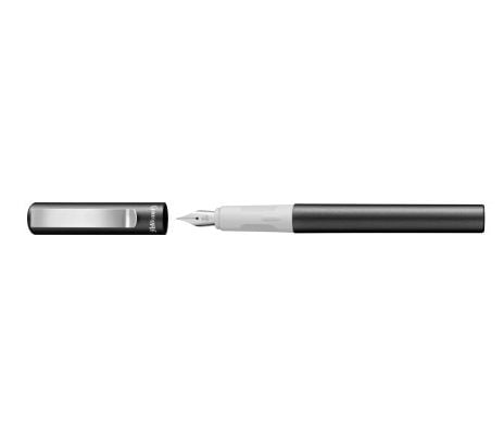 Pelikan Pina Colada, Antracitt, Patronpåfyllingssystem, Rustfritt stål, Medium, Ambidextrous, Tyskland