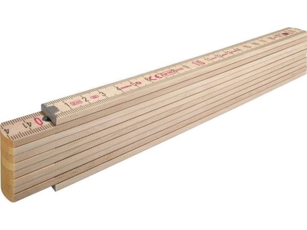 Stabila treleddmålebånd Type 400 14348 målestokk 2 m bøketre