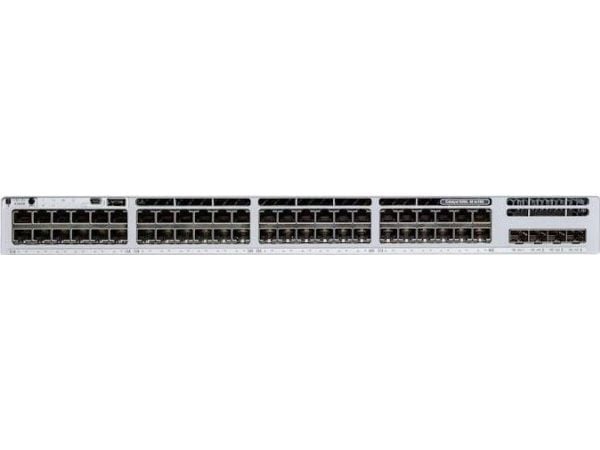 Cisco Catalyst 9300L - Network Essentials - switch - L3 - 48 x 10/100/1000 (PoE+) + 4 x 1 Gigabit Ethernet SFP+ - rackmonterbar - PoE+ (505 W)