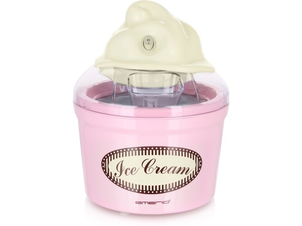 Iskremmaskin Retro Pink 1,2l