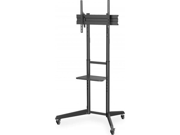 DIGITUS DA-90447 - Vogn - for flatpanel/bærbar - stål - svart - skjermstørrelse: 37"-70"