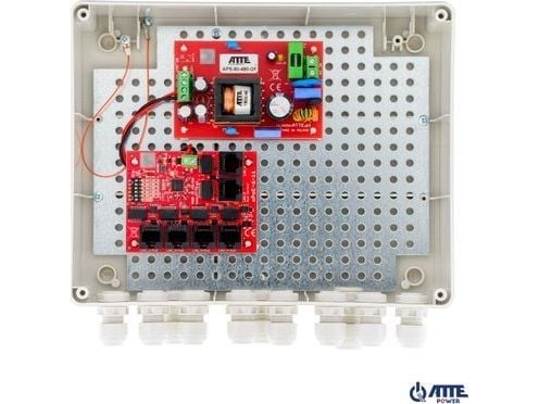 Bryter Atte SWITCH POE IP-5-11-L2 5-PORTS ATTE Bryter Atte SWITCH POE IP-5-11-L2 5-PORTS ATTE