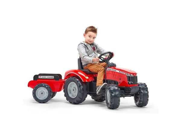 Falk 4010AB, 3 år, 4 hjul, Sort, Rød