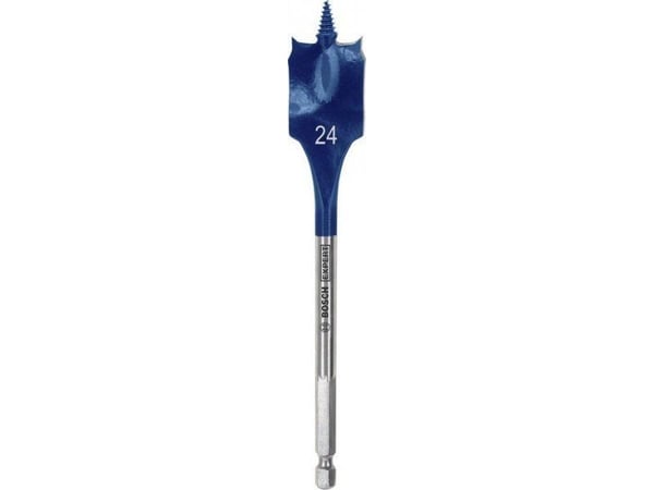 Bosch Expert - Bor - for tre, kartong, bløtt tre, sponplater - spadedel - 24 mm - heksagonal - lengde: 152 mm