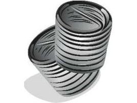 Fanar insats för reparation av gängor M4x0,7 (07307)