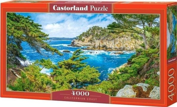 Castorland Puslespill 4000 stk. - California-kysten