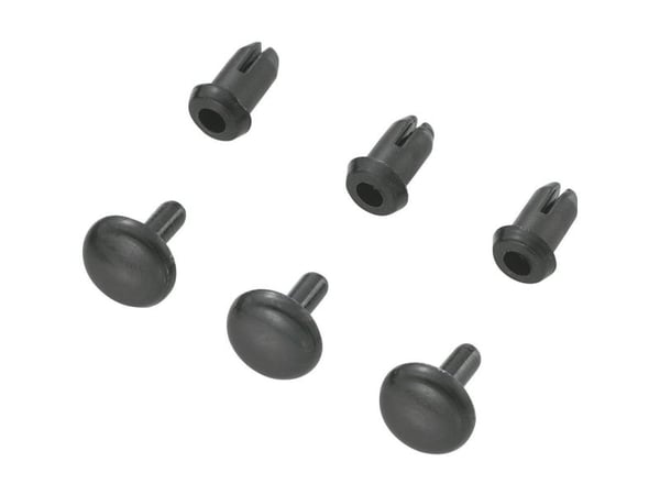 TRU COMPONENTS TC-SRR-355K203 TC-10820808 ekspansjonsnagler hul-Ø 3 mm sort 1000 stk
