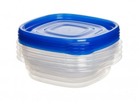 Sistema - 669 ml firkantet 4-pk TakeAlongs