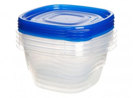Sistema 1,2L Deep Square 4-pack TakeAlongs