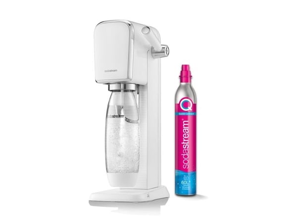SodaStream Machine White + 1 bottle