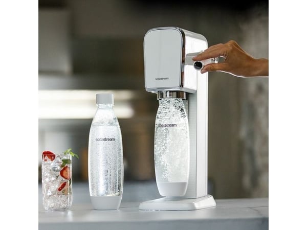 SodaStream Machine White + 1 bottle