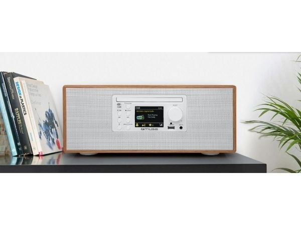 Muse M-695 DBTW, Personlig, Digitalt, DAB, DAB+, FM, PLL, 60 W, TFT-LCD, 7,11 cm (2.8")